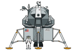 vyukova karta lunarni modul